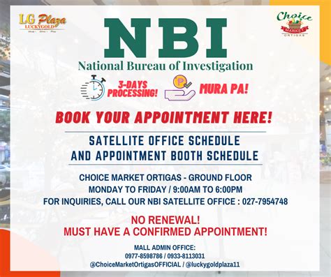 nbi choice market|Para sa mabilis na proseso ng .